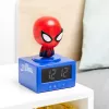 Paladone Spider-Man Icon Alarm Clock - Digital LED, Red/Black