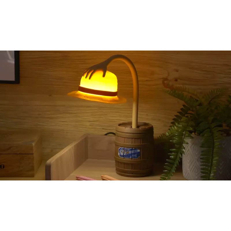 Paladone Straw Hat Posable Light - One Piece Luffy Desk Lamp, USB Powered LED