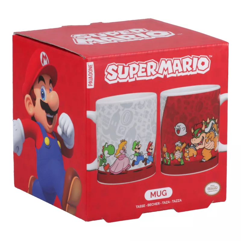 Paladone Super Mario Mug - Heat Change Question Block Ceramic 300ml