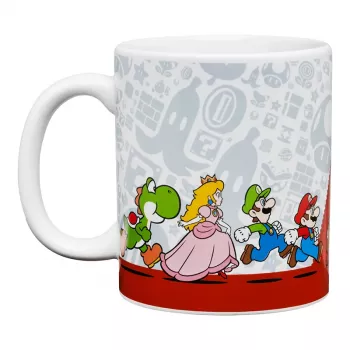 Paladone Super Mario Mug - Heat Change Question Block Ceramic 300ml