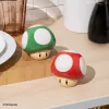 Paladone Super Mario Mushroom Salt and Pepper Shaker Set (Red Super Mushroom & Green 1-Up Mushroom)