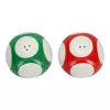 Paladone Super Mario Mushroom Salt and Pepper Shaker Set (Red Super Mushroom & Green 1-Up Mushroom)