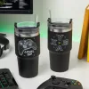 Paladone Xbox Gamer Cup - Ceramic Mug with Controller Handle, 300 ml, Black/Green
