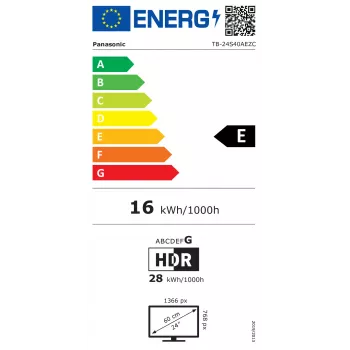 Panasonic TB-24S40A 24 inch HD Ready LED TV - Black