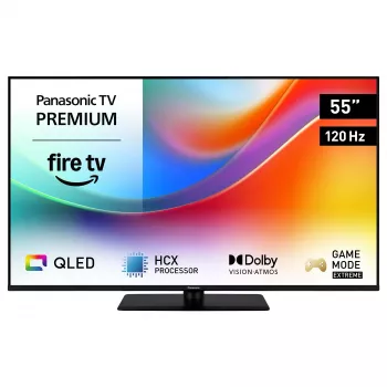 Panasonic TV-55W85B 55 inch 4K QLED 120Hz Fire TV HDR Dolby Atmos Smart TV