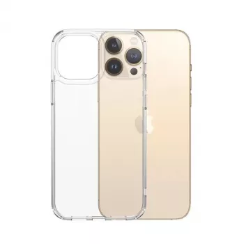 PanzerGlass HardCase for Apple iPhone 13 Pro Max - Clear Antibacterial Protective Case with D3O Bio