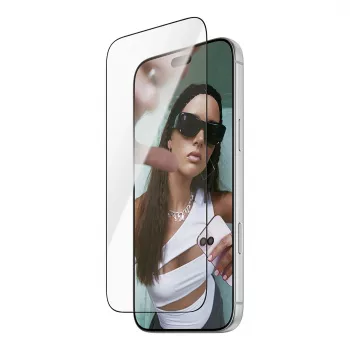 PanzerGlass SAFE Screen Protector for iPhone 18 Pro Max/17 Pro Max - Ultra-Wide Tempered Glass, Anti-Bacterial, 9H Hardness
