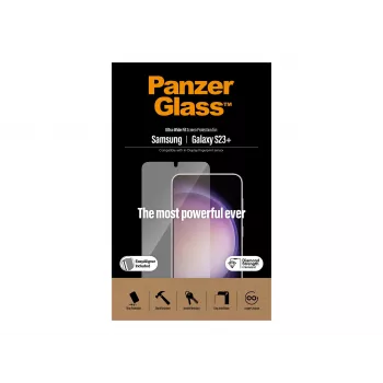 PanzerGlass Ultra-Wide Fit Screen Protector for Samsung Galaxy S23+ with Applicator