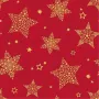 Papstar 88169 Red Tissue Paper Napkins, 2-Ply, 33 x 33 cm, 100 Pieces, FSC-Certified, Disposable