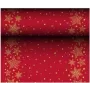 Papstar 88171 Red Cellulose Table Runner Roll, 400 mm x 24 m, Disposable, Biodegradable