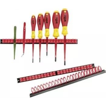 PARAT 802-981 Tool Rack & Stand for CLASSIC Cases, ABS Plastic, Black, 20-Tool Capacity