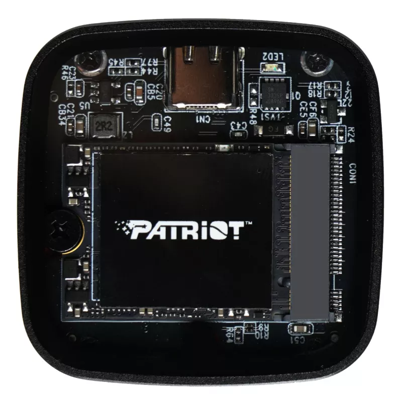 PATRIOT PDP31 Portable SSD 500GB M.2 2230 NVMe USB 3.2 Gen 2 Type-C Black