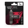 Patriot PVP30 2TB Duo Compact External Portable SSD - USB 3.2 Gen 2 Type-C, 1000 MB/s, Aluminum, Black