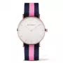 PAUL HEWITT Sarstwin Unisex Watch 39mm Rose Gold Stainless Steel Case White Dial Nude Leather Strap Quartz PHSARSTWNLP20