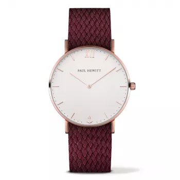 Paul Hewitt Unisex Watch PH-SA-RSTW19S 39mm Rose Gold Stainless Steel Mesh