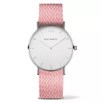 PAUL HEWITT Unisex Watch Sailor Line 39mm Silver Stainless Steel Mesh PH-SA-SSTW27S