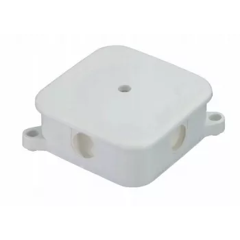 PAWBOL A.0016 Surface-Mounted Junction Box P-2, Empty, IP44, White