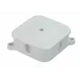 PAWBOL A.0016 Surface-Mounted Junction Box P-2, Empty, IP44, White