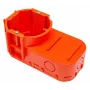 PAWBOL A.0085 Flush-Mounted Junction Box for Electronics, 68 mm, Orange