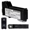 PAWBOL E.4136C Screwless Terminal Strip LZB, 6-Pole, 2.5 mm², 450 V, 24 A, Black
