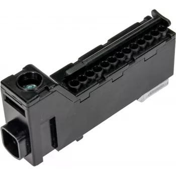 PAWBOL E.4136C Screwless Terminal Strip LZB, 6-Pole, 2.5 mm², 450 V, 24 A, Black