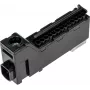 PAWBOL E.4136C Screwless Terminal Strip LZB, 6-Pole, 2.5 mm², 450 V, 24 A, Black