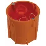 PAWBOL PK60 Lux Deep Flush-Mounted Installation Box with Screws, Orange