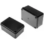 PAWBOL S-BOX 216C Hermetic Junction Box 120x80x50 mm IP65 Halogen-Free Black