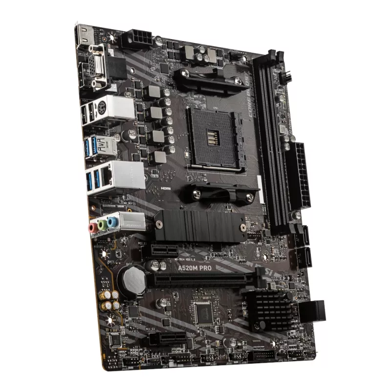 PCBuilder AMD Ryzen 5 5600GT LEVEL UP Core Upgrade Kit, MSI A520M Micro-ATX, 16 GB DDR4 3200 MHz
