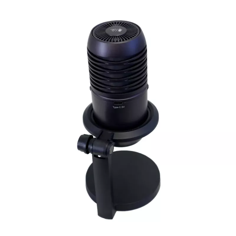 PCBuilder CAST CORE USB Gaming Microphone - Condenser, Cardioid, RGB, USB-C