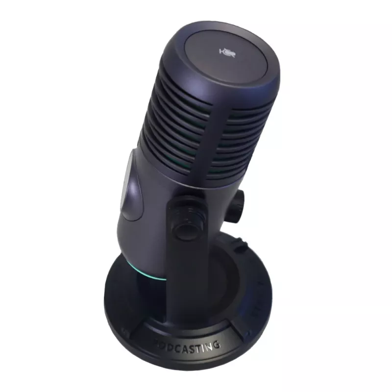 PCBuilder CAST ULTRA USB Gaming Microphone - Condenser, Cardioid, RGB, Zero-Latency Monitoring