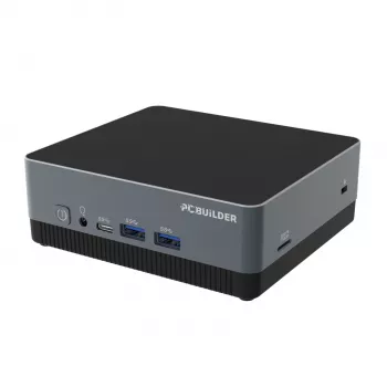PCBuilder CUBE-N100 8GB DDR4 512GB Windows 11 Home Mini PC