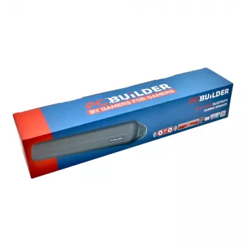 PCBuilder SONIC BOOM Bluetooth Gaming Speaker | 10W RGB Soundbar with Low Latency