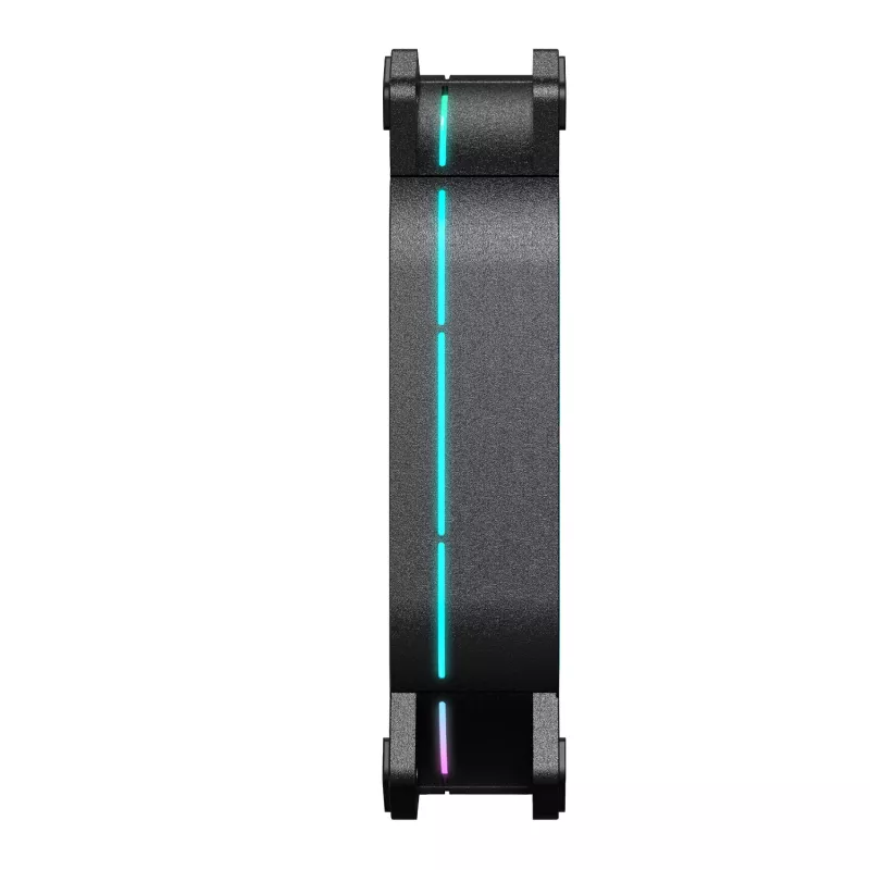 PCBuilder TORNADO CHILL ARGB 120mm Fan Kit - 3 Pack, Addressable RGB, PWM, Hydraulic Bearing, 65 CFM, 6-Port Hub