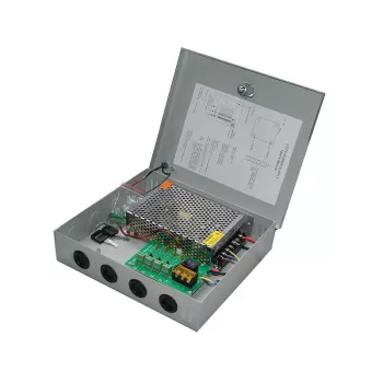 PD Power PCS-120-5M 5-Channel 12V 10A PTC Power Supply Unit for CCTV and LED