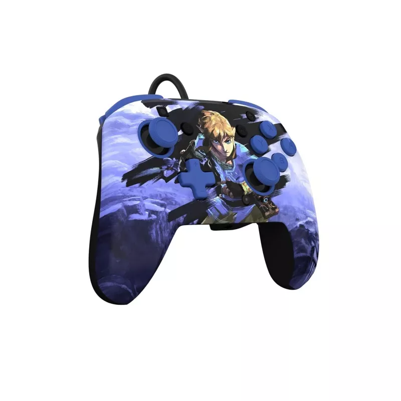 PDP Controller Faceoff Deluxe+Audio Warrior Link Switch