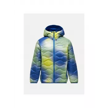 Peak Performance AOP Helium Down Hood Men's Down Jacket - L