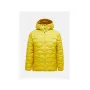 PEAK PERFORMANCE M Helium Down Hood Jacket Men's Yellow Size M