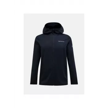 PEAK PERFORMANCE Men's Light Zip Hood - Black (M)