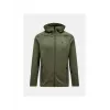 Peak Performance Rider Essentials Zip Hood - Pine Needle, Size L