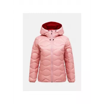 PEAK PERFORMANCE W Helium Down Hood Jacket Pink M