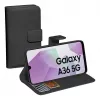 PEDEA Book Cover Classic for Samsung Galaxy A36/A56 5G - Black
