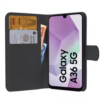 PEDEA Book Cover Classic for Samsung Galaxy A36/A56 5G - Black