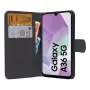 PEDEA Book Cover Classic for Samsung Galaxy A36/A56 5G - Black