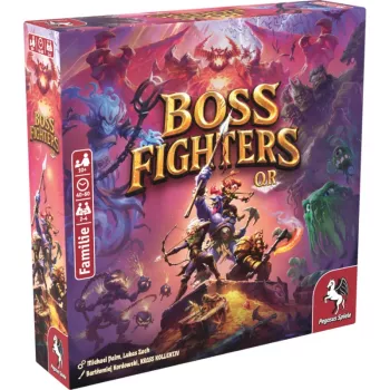 Pegasus Spiele Boss Fighters QR Cooperative Card Game (51270G)