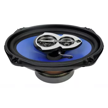 PEIYING PY-AQ694C 6x9 inch 4-Way Coaxial Car Speakers - 250W Peak, 80W RMS, 4 Ohm, Pair