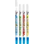 Pelikan 671727 Permanent Marker Set, Assorted Colours, Round Tip, 1-2 mm Line, 50 Pieces