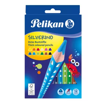 Pelikan 700627 Coloured Pencils - Set of 12 Assorted Colours