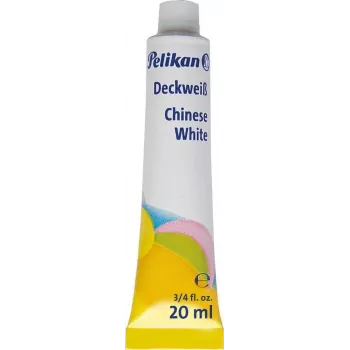 Pelikan 732/7 Chinese White Opaque Watercolor Paint, 20 ml Tube 831297