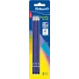 Pelikan 978783 2B Hexagonal Graphite Pencil, Blue, FSC-Certified Wood, Germany, Blister Pack